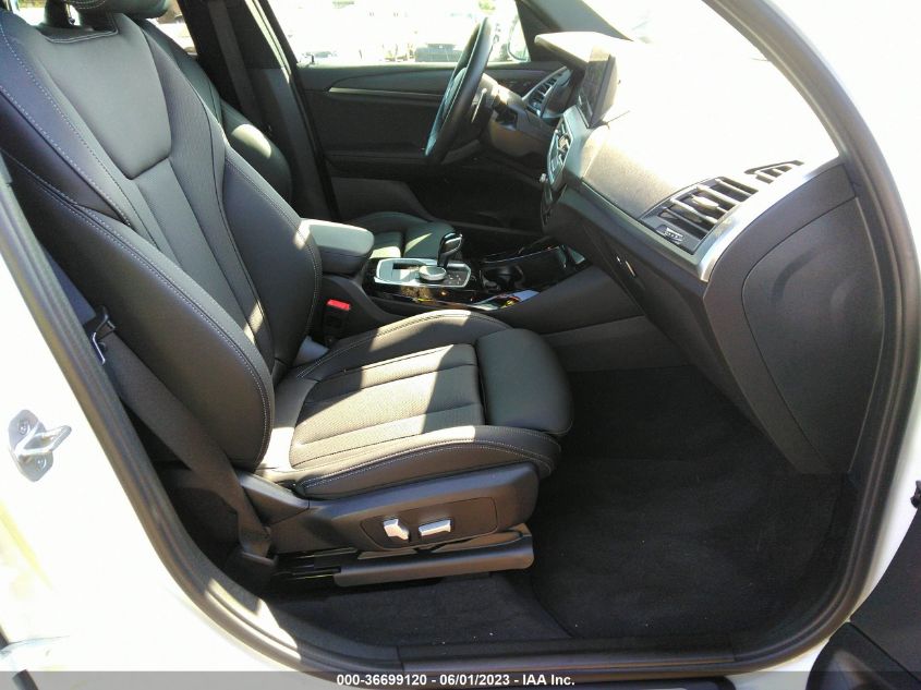 2022 BMW X3 XDRIVE30I - 5UX53DP04N9L98258