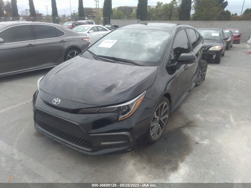 VIN 5YFS4RCE1LP038534 2020 TOYOTA COROLLA SE
