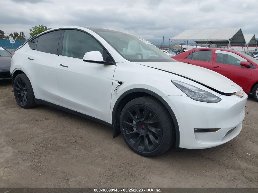 2021 TESLA MODEL Y LONG RANGE - 5YJYGAEE0MF158192