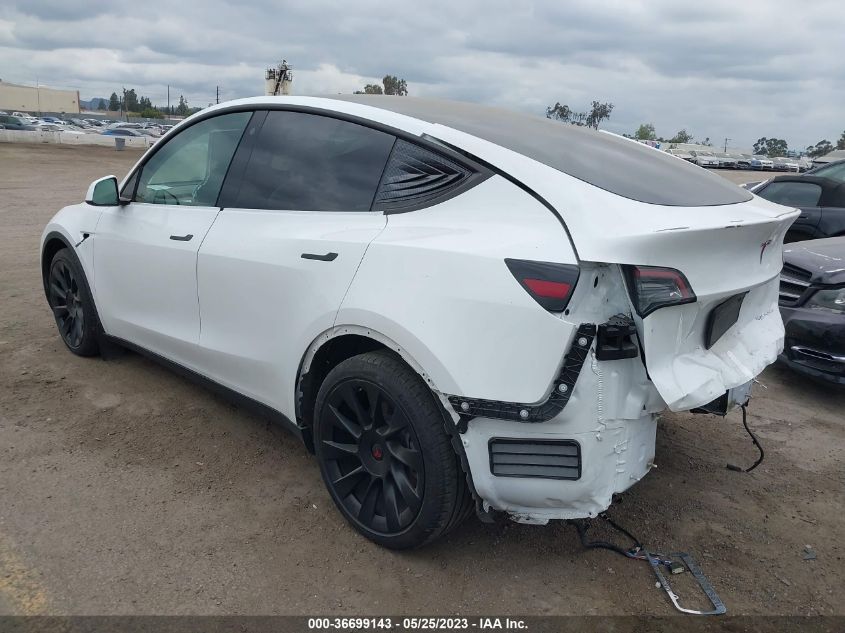 2021 TESLA MODEL Y LONG RANGE - 5YJYGAEE0MF158192