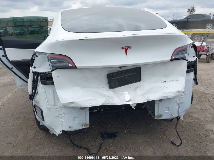 2021 TESLA MODEL Y LONG RANGE - 5YJYGAEE0MF158192