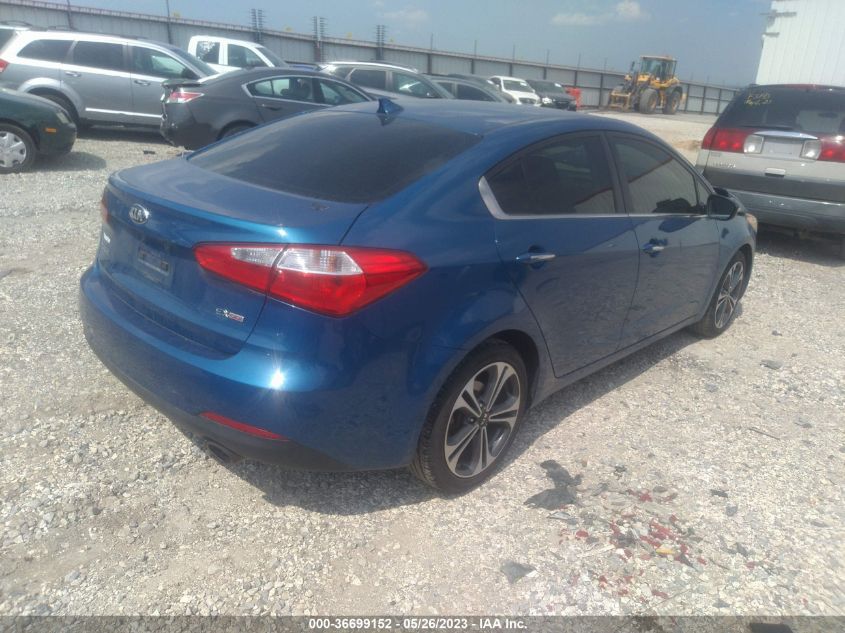 2014 KIA FORTE EX - KNAFZ4A87E5150965