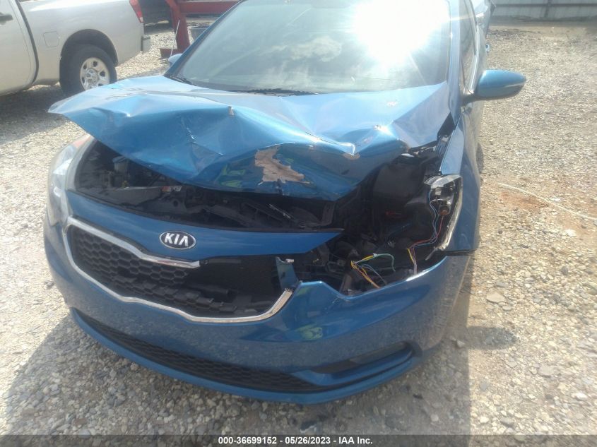 2014 KIA FORTE EX - KNAFZ4A87E5150965