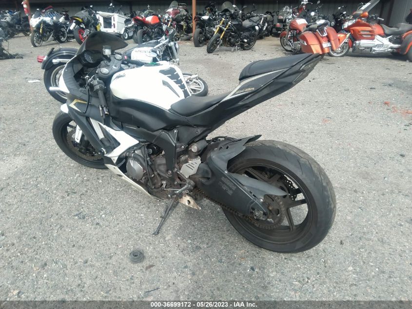 2014 KAWASAKI ZX636 F JKBZXJF15EA003640