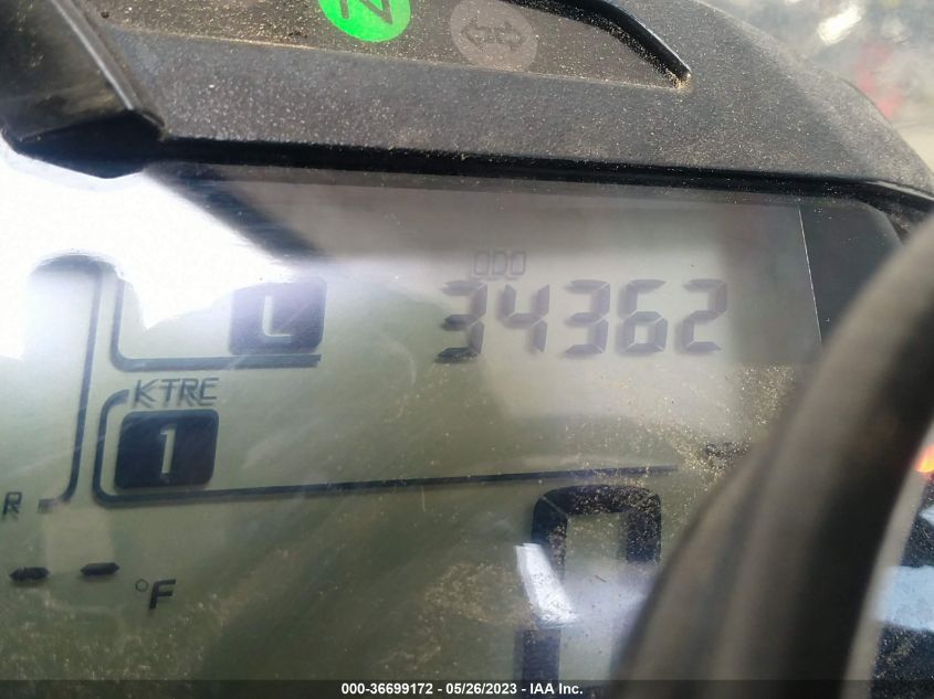 2014 KAWASAKI ZX636 F JKBZXJF15EA003640