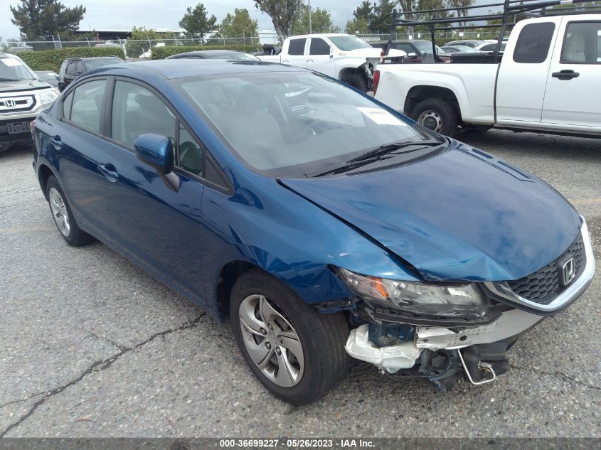2014 HONDA CIVIC SEDAN LX - 19XFB2F56EE239425