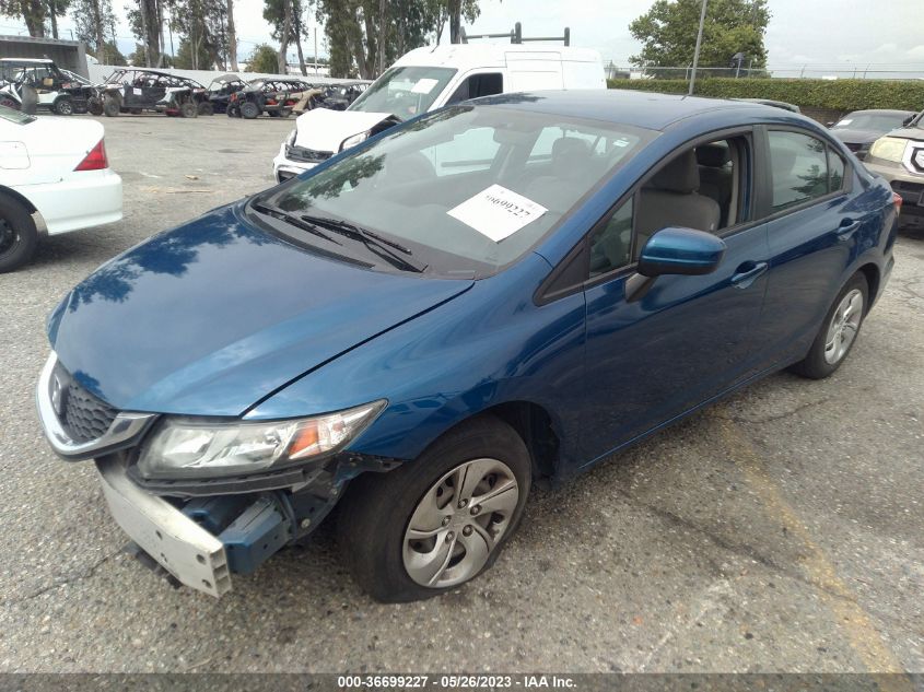 2014 HONDA CIVIC SEDAN LX - 19XFB2F56EE239425