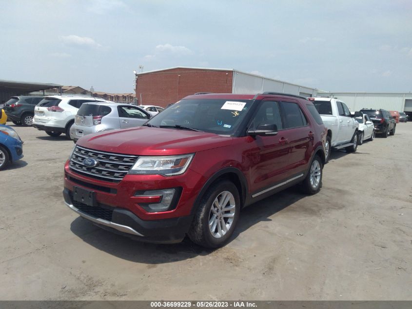 2016 FORD EXPLORER XLT - 1FM5K7DH7GGD00222