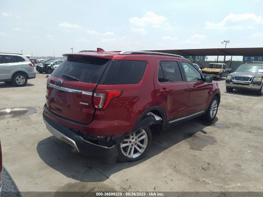 2016 FORD EXPLORER XLT - 1FM5K7DH7GGD00222