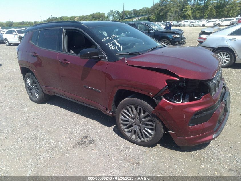 2022 JEEP COMPASS HIGH ALTITUDE - 3C4NJDCB1NT140382