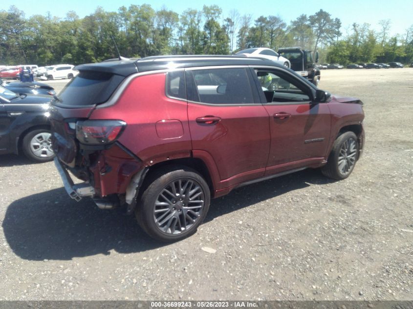 2022 JEEP COMPASS HIGH ALTITUDE - 3C4NJDCB1NT140382