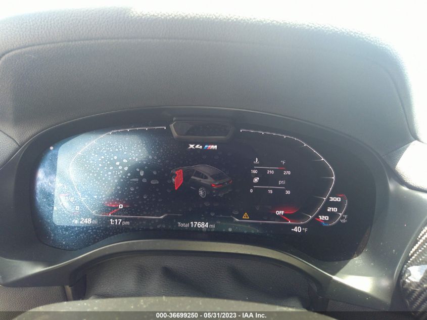 2022 BMW X4 M - 5YM23EC00N9K58943