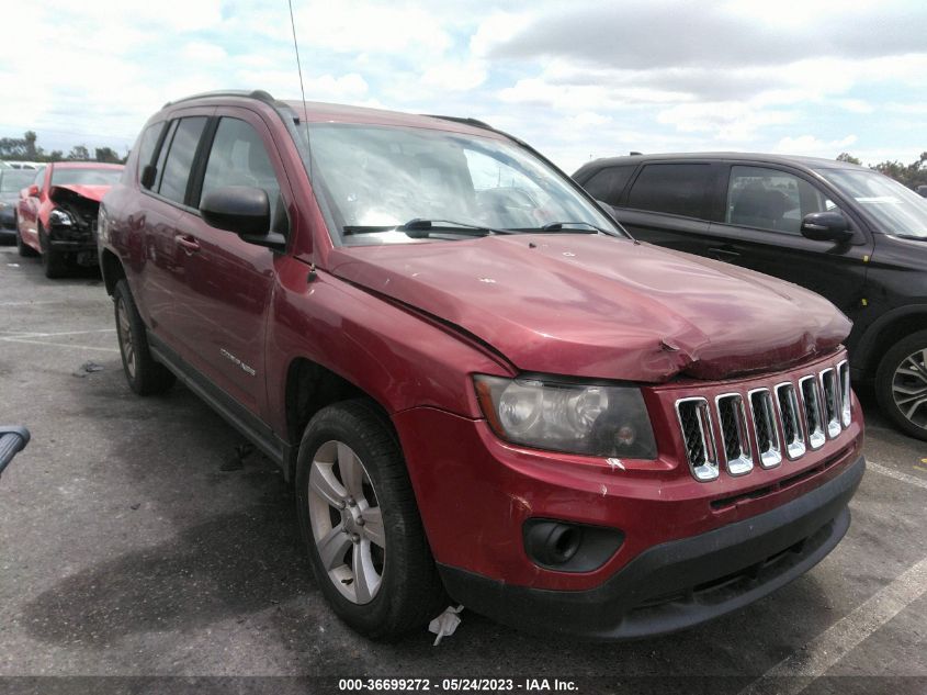 2014 JEEP COMPASS SPORT - 1C4NJDBB5ED511616