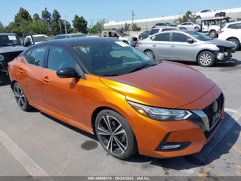 2021 NISSAN SENTRA SR - 3N1AB8DVXMY255188