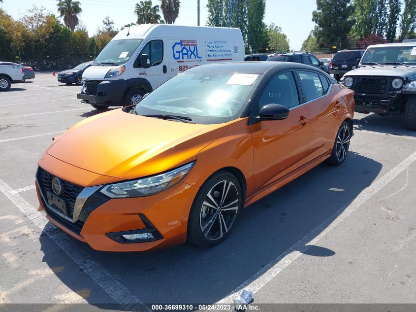 2021 NISSAN SENTRA SR - 3N1AB8DVXMY255188