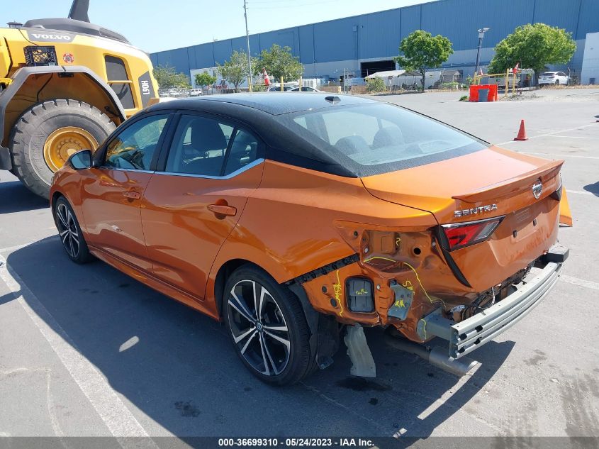 2021 NISSAN SENTRA SR - 3N1AB8DVXMY255188