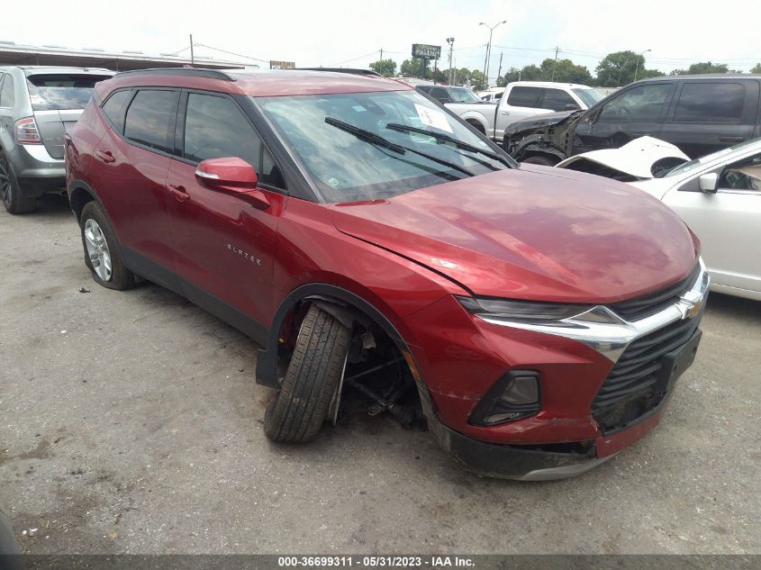 2022 CHEVROLET BLAZER LT - 3GNKBCR45NS147478