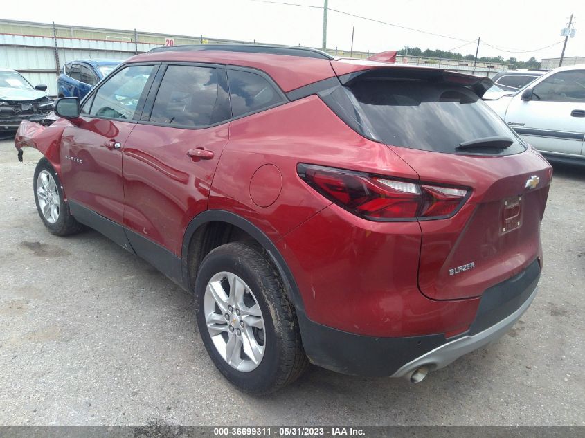 2022 CHEVROLET BLAZER LT - 3GNKBCR45NS147478