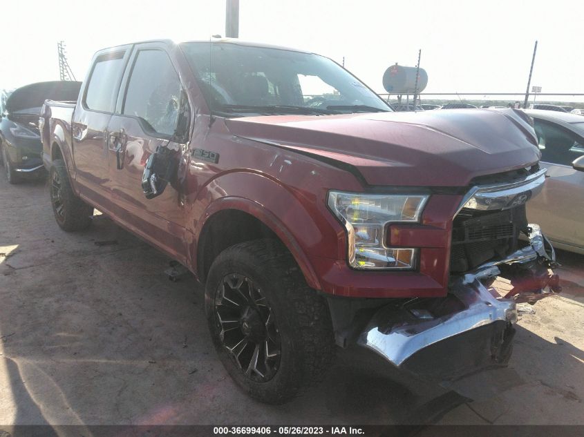 2016 FORD F-150 XLT/XL/LARIAT/PLATINUM - 1FTEW1EF5GKF66595