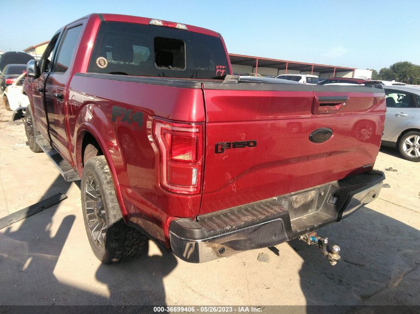 2016 FORD F-150 XLT/XL/LARIAT/PLATINUM - 1FTEW1EF5GKF66595