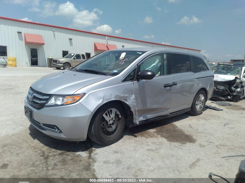 2015 HONDA ODYSSEY LX - 5FNRL5H24FB104423
