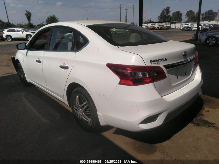 2017 NISSAN SENTRA S - 3N1AB7AP0HY331541