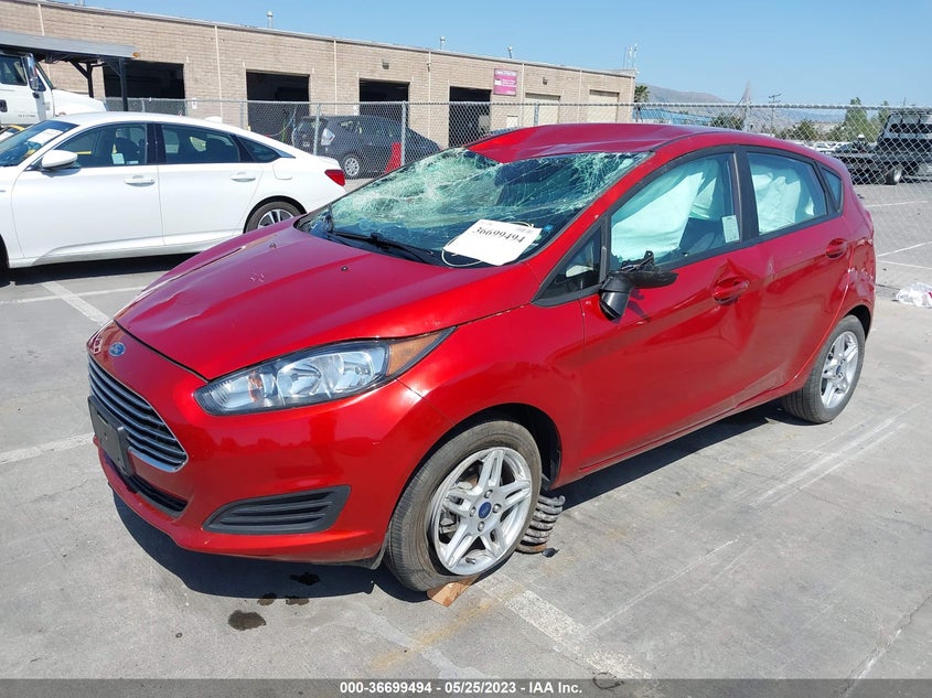 VIN 3FADP4EJ9KM166190 2019 FORD FIESTA SE