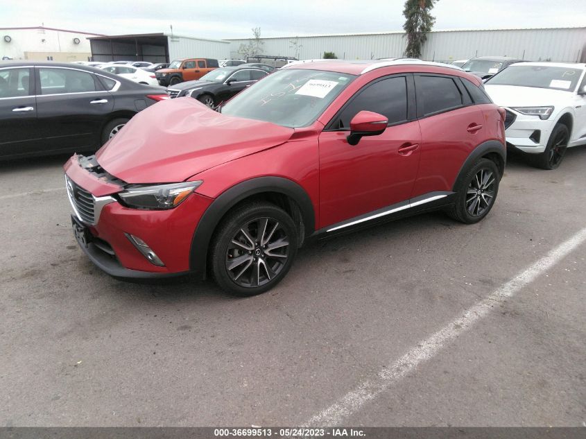 2018 MAZDA CX-3 GRAND TOURING - JM1DKDD70J0305672
