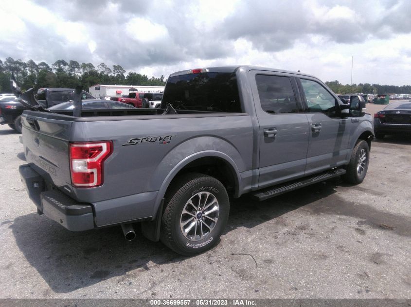 2020 FORD F-150 XLT - 1FTEW1EP5LKE30356