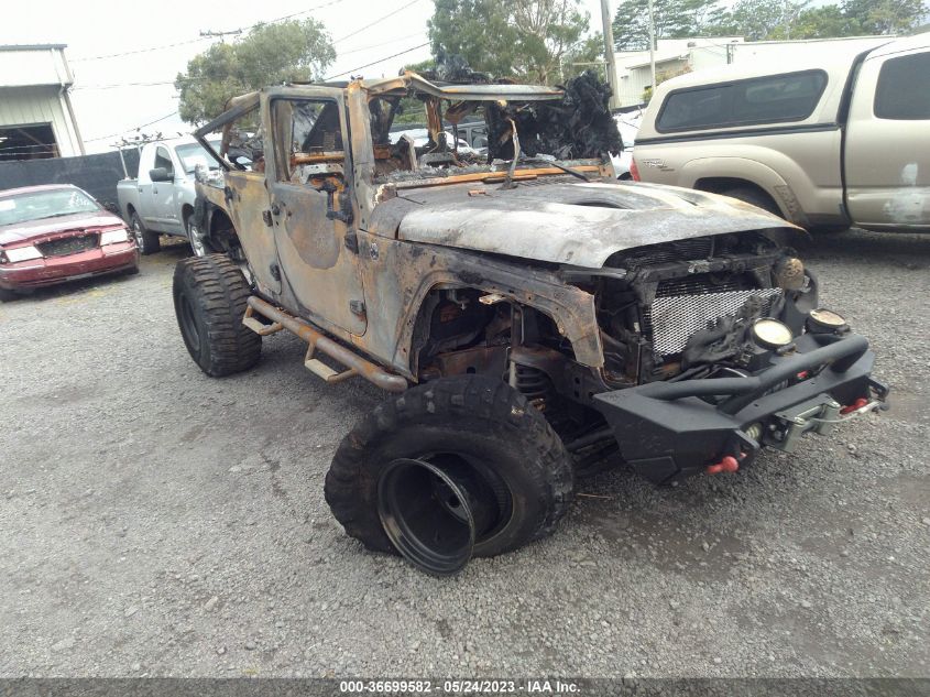 2014 JEEP WRANGLER UNLIMITED RUBICON X - 1C4BJWFG4EL237626