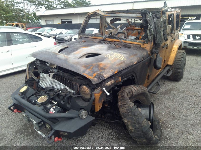 2014 JEEP WRANGLER UNLIMITED RUBICON X - 1C4BJWFG4EL237626