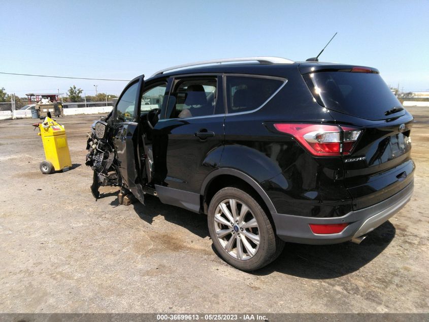 2017 FORD ESCAPE TITANIUM - 1FMCU0J93HUD77405