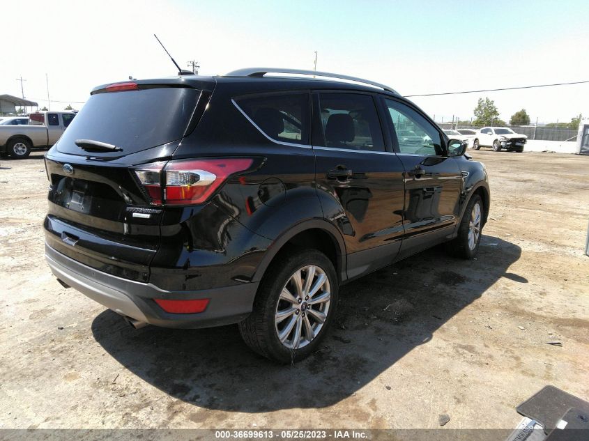 2017 FORD ESCAPE TITANIUM - 1FMCU0J93HUD77405