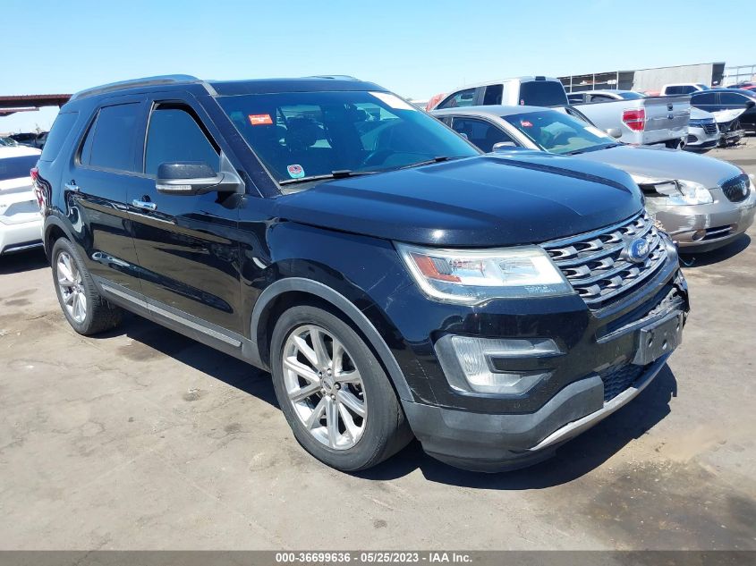 2016 FORD EXPLORER LIMITED - 1FM5K7F80GGC06552