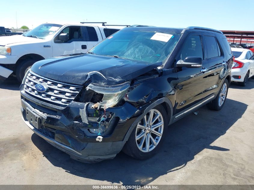 2016 FORD EXPLORER LIMITED - 1FM5K7F80GGC06552