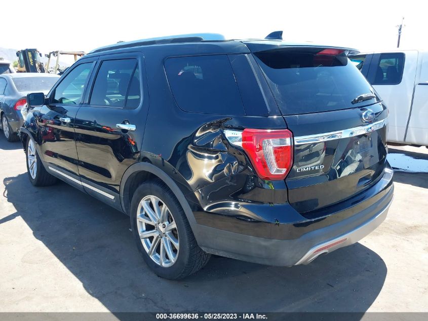 2016 FORD EXPLORER LIMITED - 1FM5K7F80GGC06552