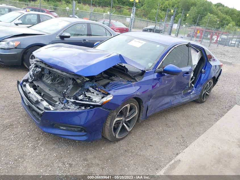 VIN 1HGCV1F31KA170341 2019 HONDA ACCORD SEDAN SPORT 1.5T
