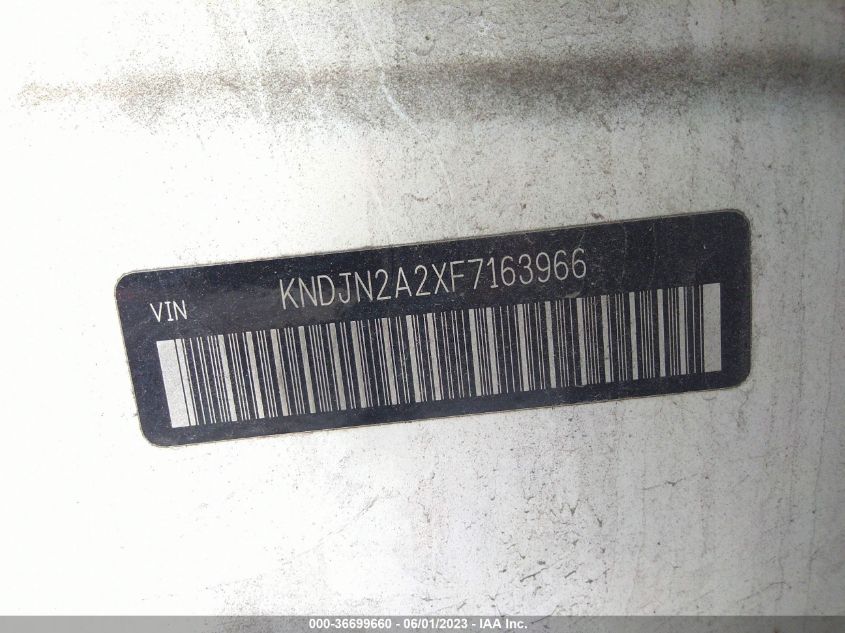2015 KIA SOUL BASE - KNDJN2A2XF7163966