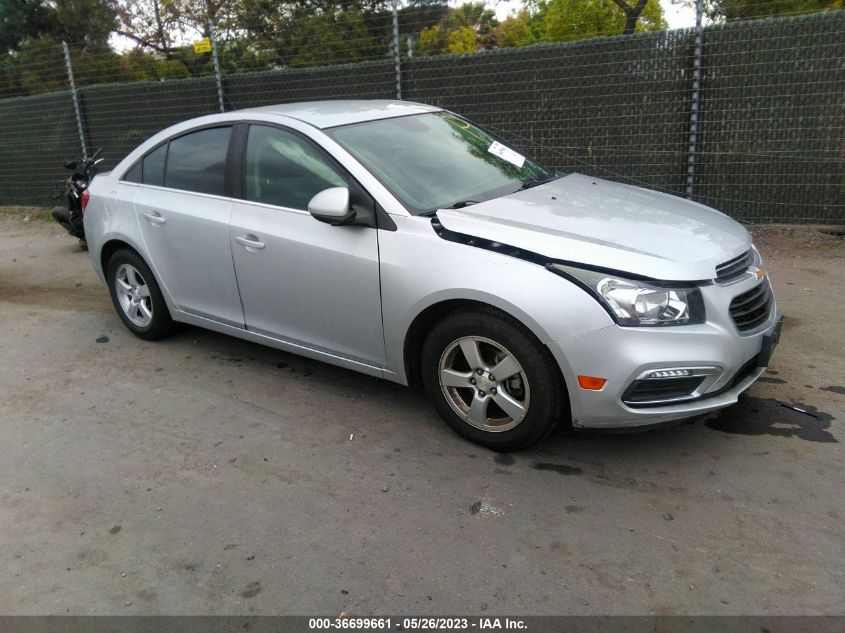 2015 CHEVROLET CRUZE LT - 1G1PC5SB8F7268367
