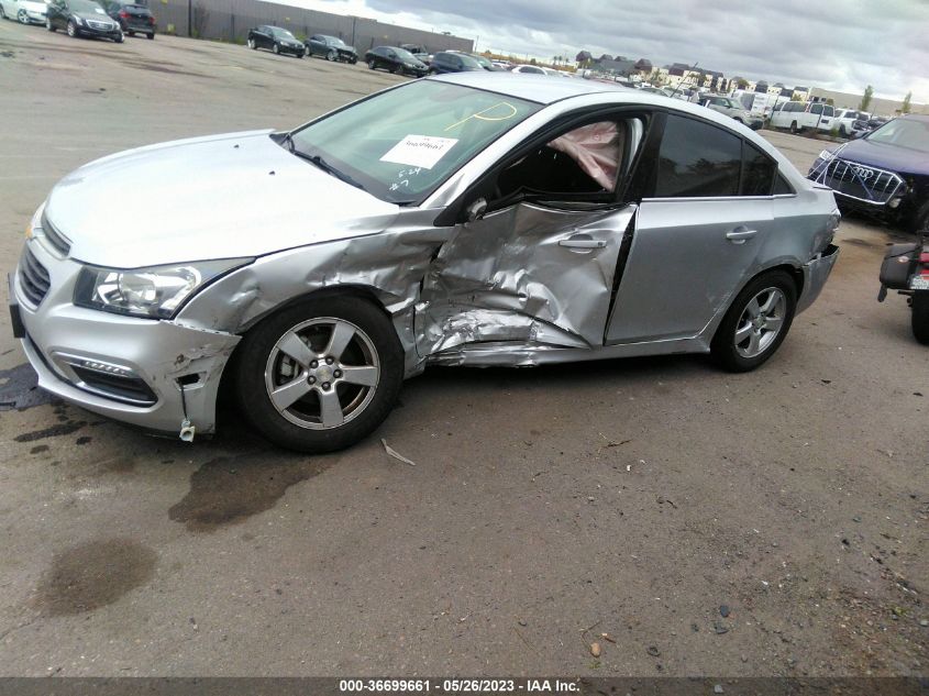2015 CHEVROLET CRUZE LT - 1G1PC5SB8F7268367