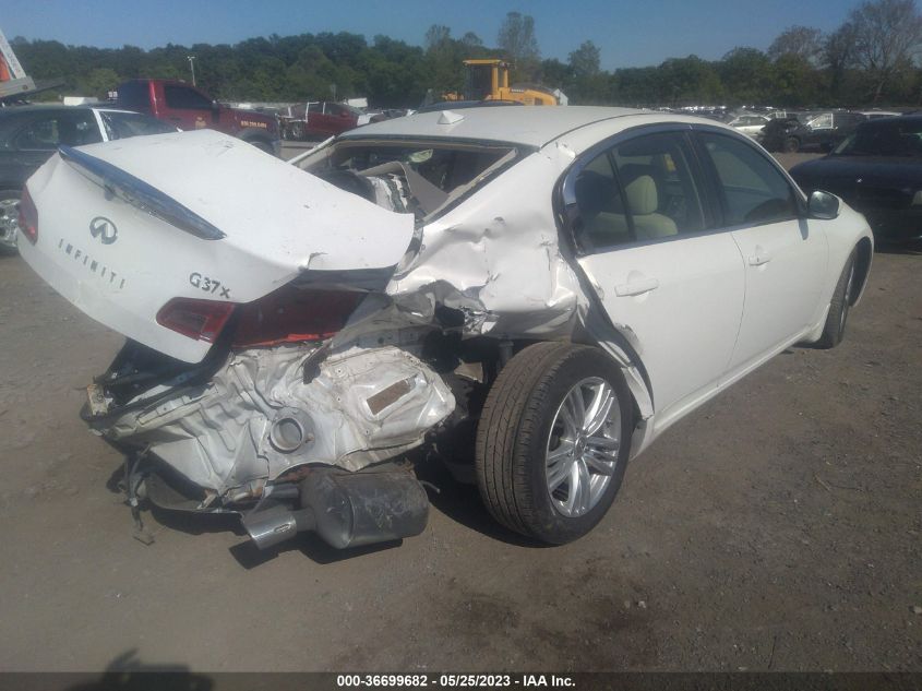 2013 INFINITI G37 SEDAN X - JN1CV6AR0DM762387