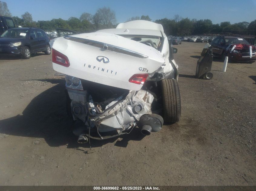 2013 INFINITI G37 SEDAN X - JN1CV6AR0DM762387