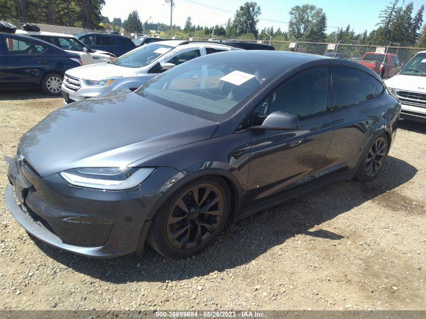 2022 TESLA MODEL X - 7SAXCAE57NF360426