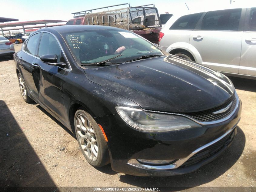 2015 CHRYSLER 200 C - 1C3CCCEG8FN586281