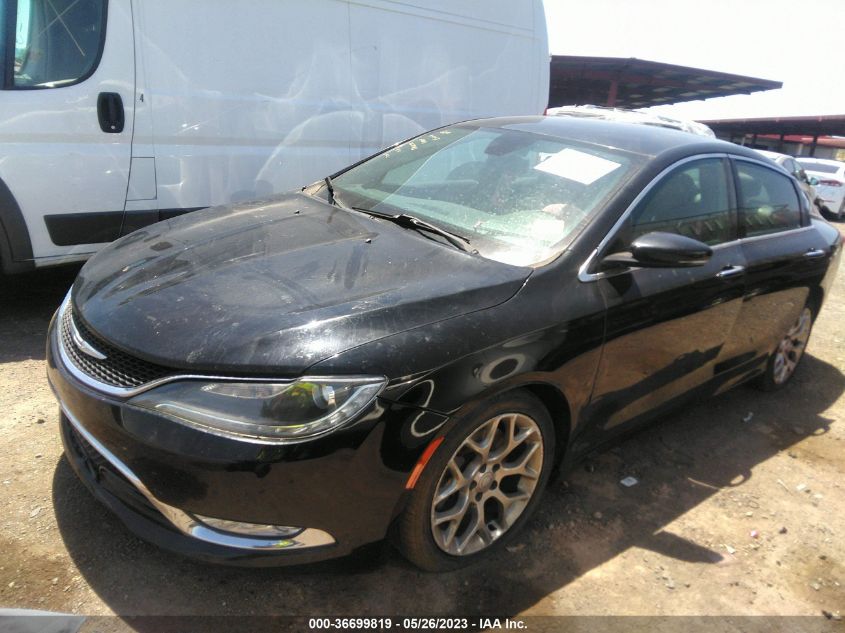 2015 CHRYSLER 200 C - 1C3CCCEG8FN586281