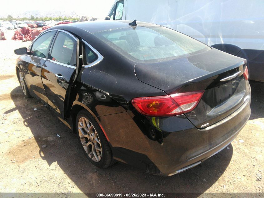 2015 CHRYSLER 200 C - 1C3CCCEG8FN586281
