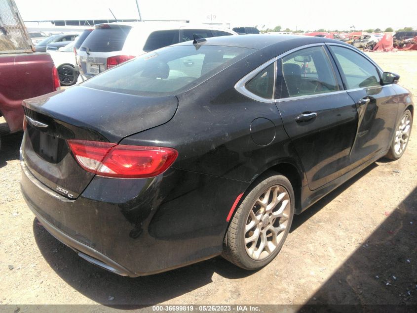2015 CHRYSLER 200 C - 1C3CCCEG8FN586281