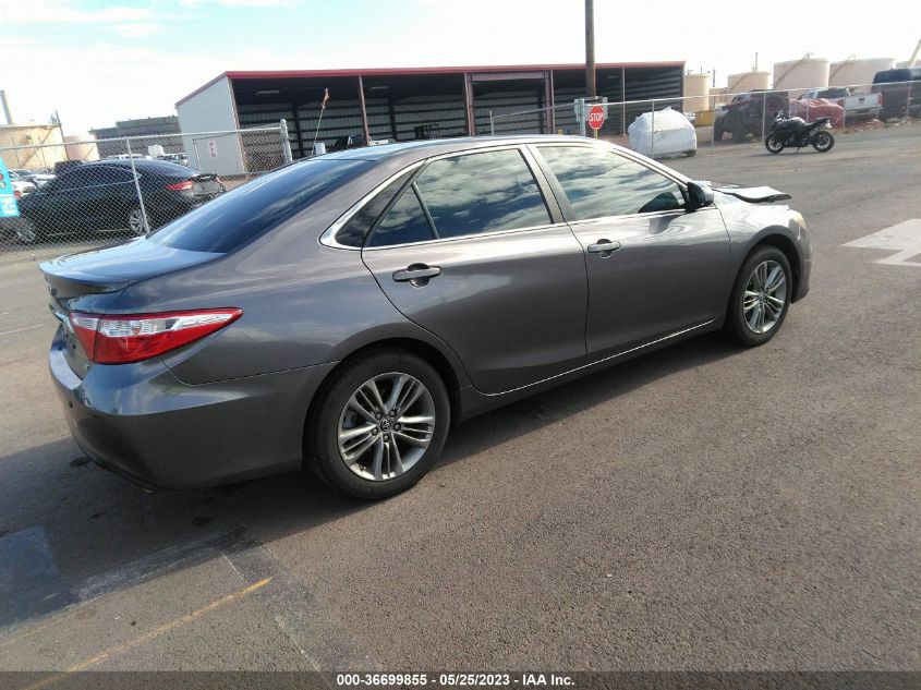 2016 TOYOTA CAMRY XLE/SE/LE/XSE - 4T1BF1FK8GU156887