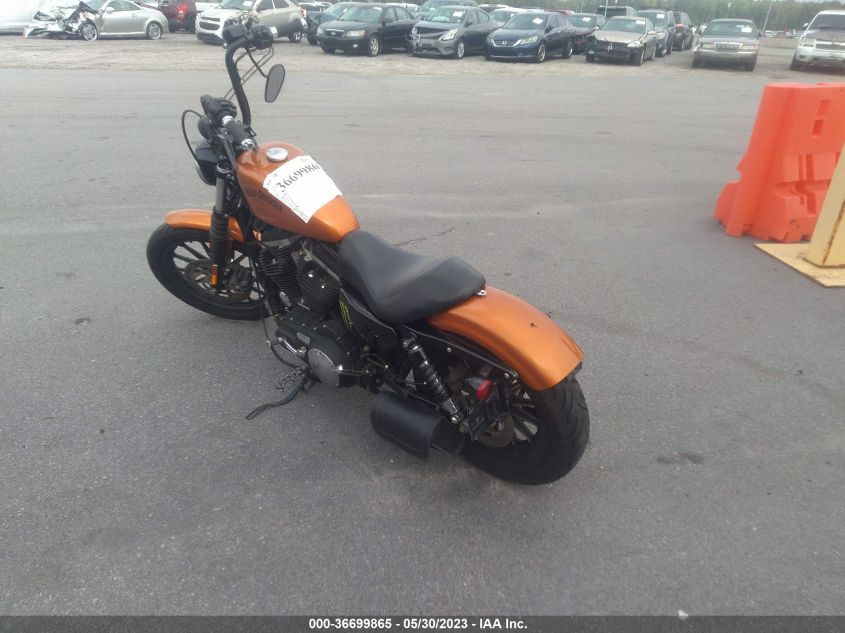 2014 HARLEY-DAVIDSON XL883 IRON 883 - 1HD4LE219EC411509