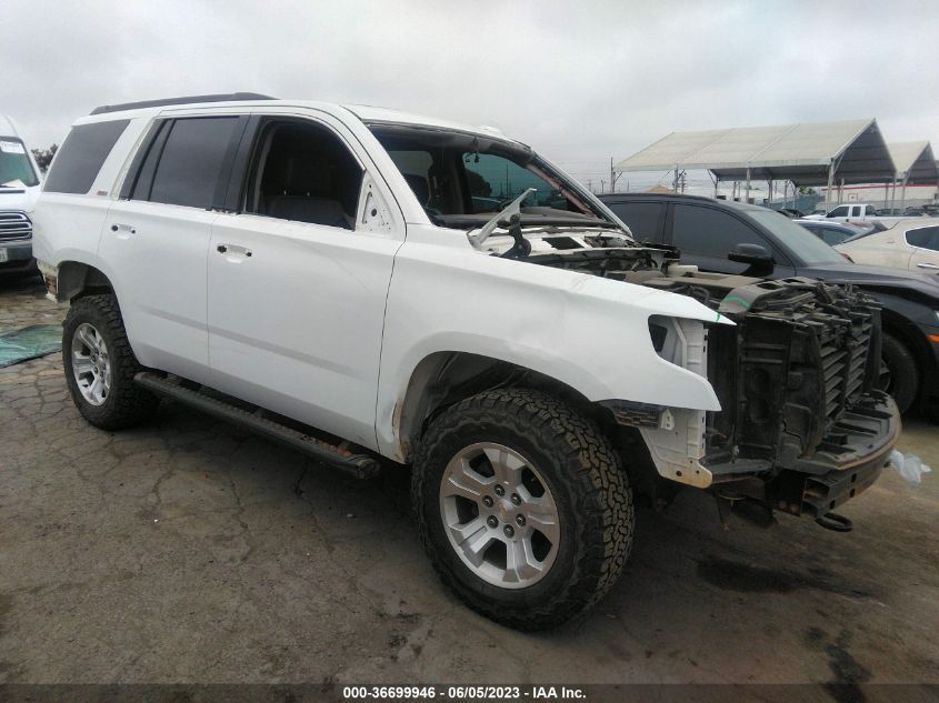 2017 CHEVROLET TAHOE LT - 1GNSKBKC2HR237531